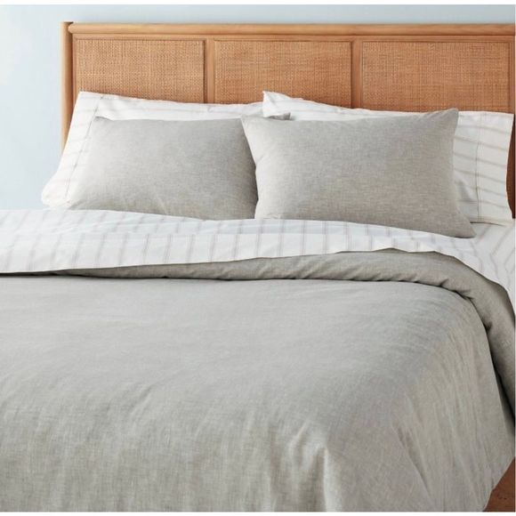 Hearth & Hand Bedding Hearth Hand With Magnolia Linen Blend Duvet